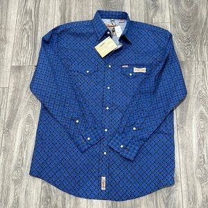 NWT rafter c, by cavender boots pearl snap